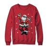 Santa Claus Black Christmas Afro African American Xmas Shirt & Sweatshirt | siriusteestore