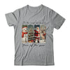 Santa Claus Merry Christmas Coquette Bow Reindeer Snowman Shirt & Sweatshirt | siriusteestore