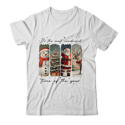 Santa Claus Merry Christmas Coquette Bow Reindeer Snowman Shirt & Sweatshirt | siriusteestore