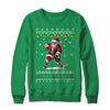 Santa Claus Playing Ice Hockey Ugly Christmas Hockey Player Shirt & Sweatshirt | siriusteestore