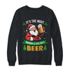 Santa Drinking Beer It's The Most Wonderful Time For A Beer Shirt & Sweatshirt | siriusteestore
