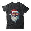 Santa Face Retro Sunglasses Christmas Men Women Xmas Shirt & Sweatshirt | siriusteestore