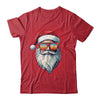Santa Face Retro Sunglasses Christmas Men Women Xmas Shirt & Sweatshirt | siriusteestore