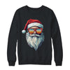 Santa Face Retro Sunglasses Christmas Men Women Xmas Shirt & Sweatshirt | siriusteestore