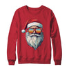 Santa Face Retro Sunglasses Christmas Men Women Xmas Shirt & Sweatshirt | siriusteestore
