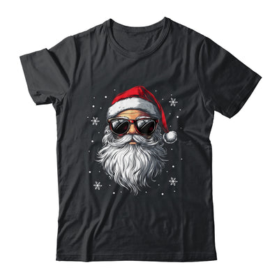 Santa Face Retro Sunglasses Christmas Xmas For Mens Boys Shirt & Sweatshirt | siriusteestore