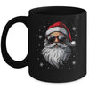 Santa Face Retro Sunglasses Christmas Xmas For Mens Boys Mug | siriusteestore