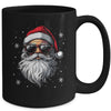 Santa Face Retro Sunglasses Christmas Xmas For Mens Boys Mug | siriusteestore