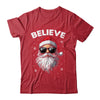 Santa Face Sunglasses Believe Christmas Xmas For Boys Mens Shirt & Sweatshirt | siriusteestore