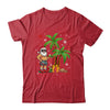 Santa Hawaiian Hawaii Christmas Palm Tree Lights Xmas Funny Shirt & Sweatshirt | siriusteestore