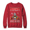 Santa I Was Serious About The Hippo Funny Ugly Christmas Shirt & Sweatshirt | siriusteestore