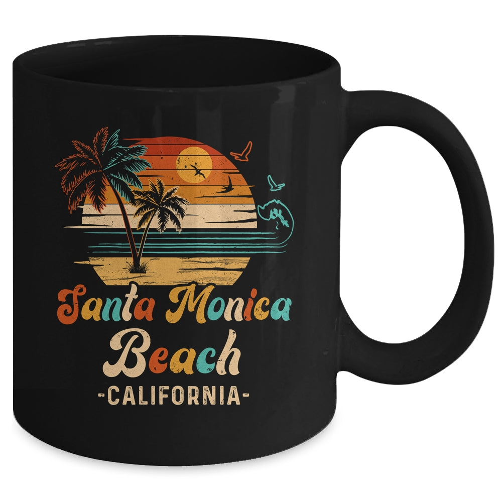 Santa Monica Beach California Vacation 2024 Matching Family Group Mug | siriusteestore