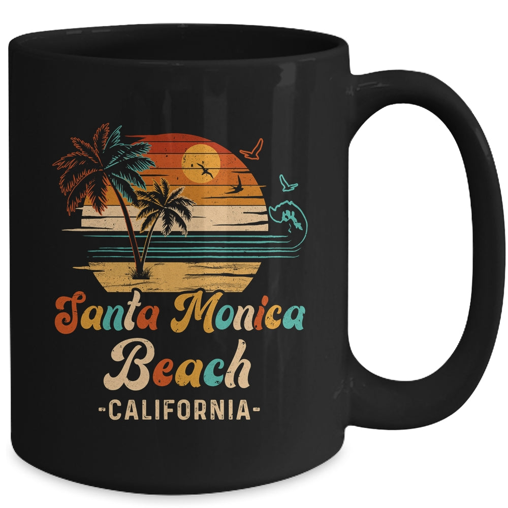 Santa Monica Beach California Vacation 2024 Matching Family Group Mug | siriusteestore