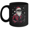 Santa Sunglasses Cool Santa Claus Vintage Christmas Party Mug | siriusteestore