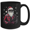 Santa Sunglasses Cool Santa Claus Vintage Christmas Party Mug | siriusteestore