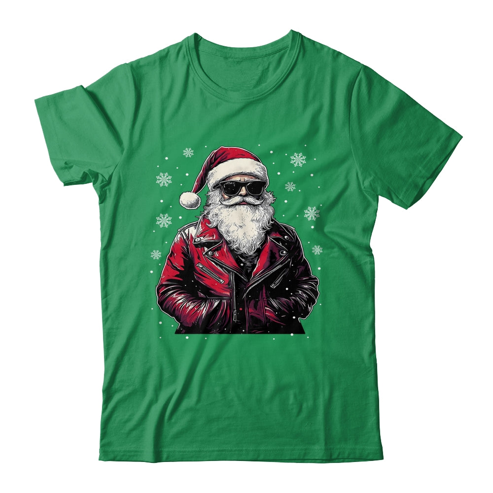 Santa Sunglasses Cool Santa Claus Vintage Christmas Party Shirt & Sweatshirt | siriusteestore