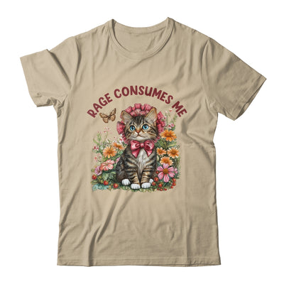 Sarcastic Cat Meme Rage Consumes Me Funny Cat Meme Men Women Shirt & Tank Top | siriusteestore