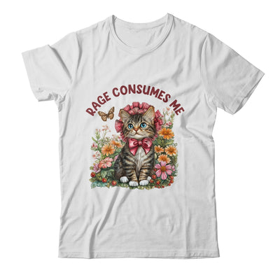 Sarcastic Cat Meme Rage Consumes Me Funny Cat Meme Men Women Shirt & Tank Top | siriusteestore