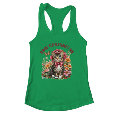 Sarcastic Cat Meme Rage Consumes Me Funny Cat Meme Men Women Shirt & Tank Top | siriusteestore