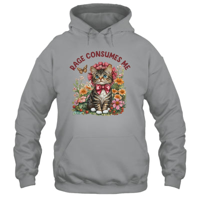 Sarcastic Cat Meme Rage Consumes Me Funny Cat Meme Men Women Shirt & Tank Top | siriusteestore
