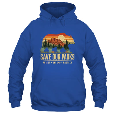 Save Our Parks Bear Nature Resist Defend Protect Outdoor Shirt & Tank Top | siriusteestore