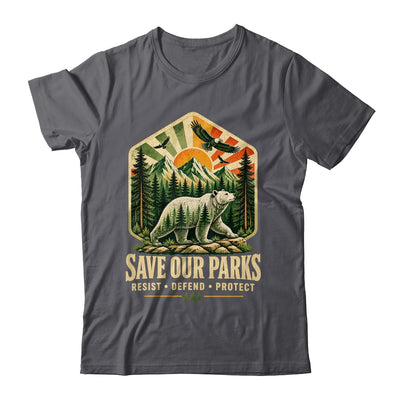 Save Our Parks Nature Hiking Camping Outdoor Vintage Graphic Shirt & Tank Top | siriusteestore