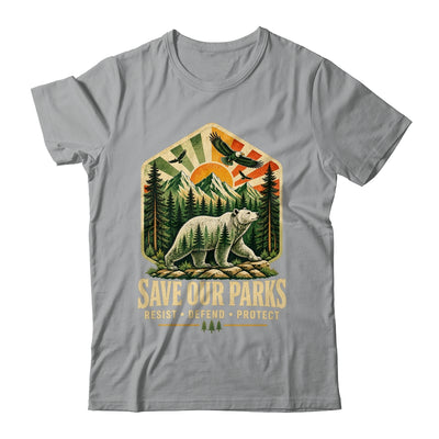 Save Our Parks Nature Hiking Camping Outdoor Vintage Graphic Shirt & Tank Top | siriusteestore