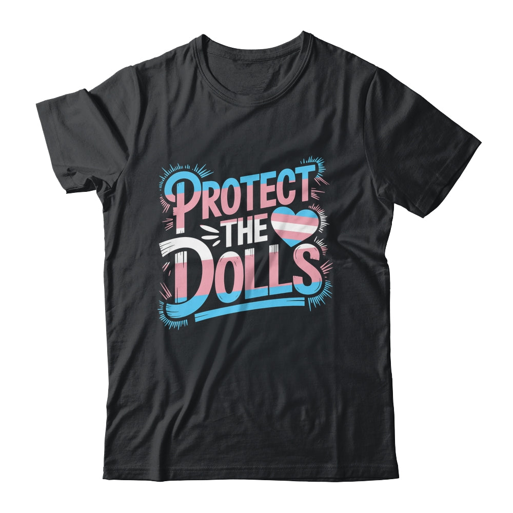 Save The Dolls Proud Trans Transgender LGBTQ Support Women Shirt & Tank Top | siriusteestore