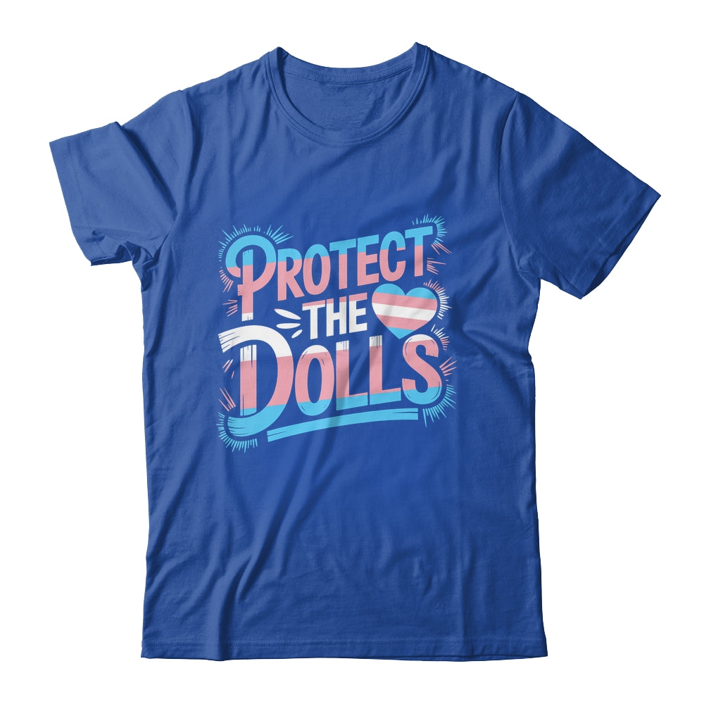 Save The Dolls Proud Trans Transgender LGBTQ Support Women Shirt & Tank Top | siriusteestore