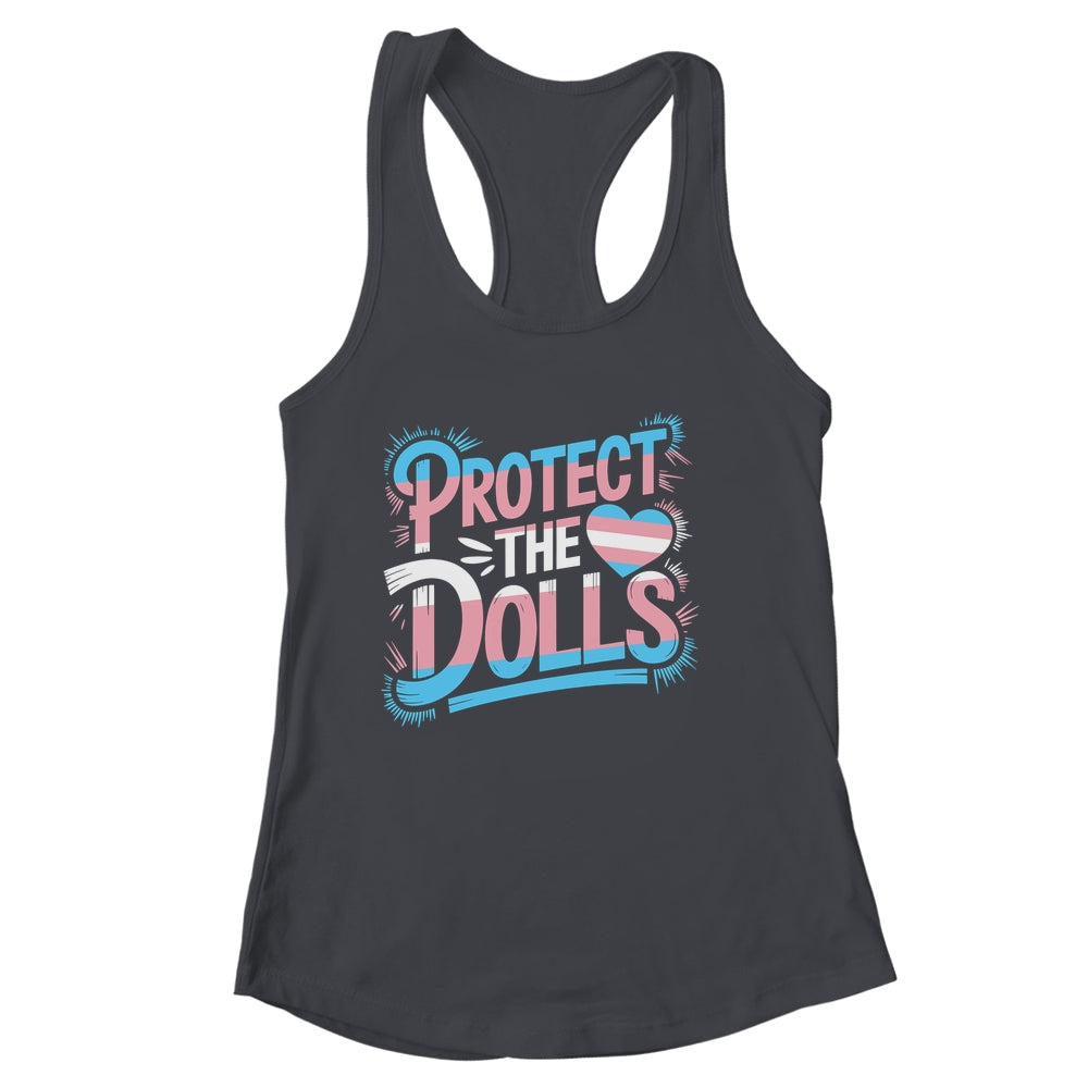Save The Dolls Proud Trans Transgender LGBTQ Support Women Shirt & Tank Top | siriusteestore