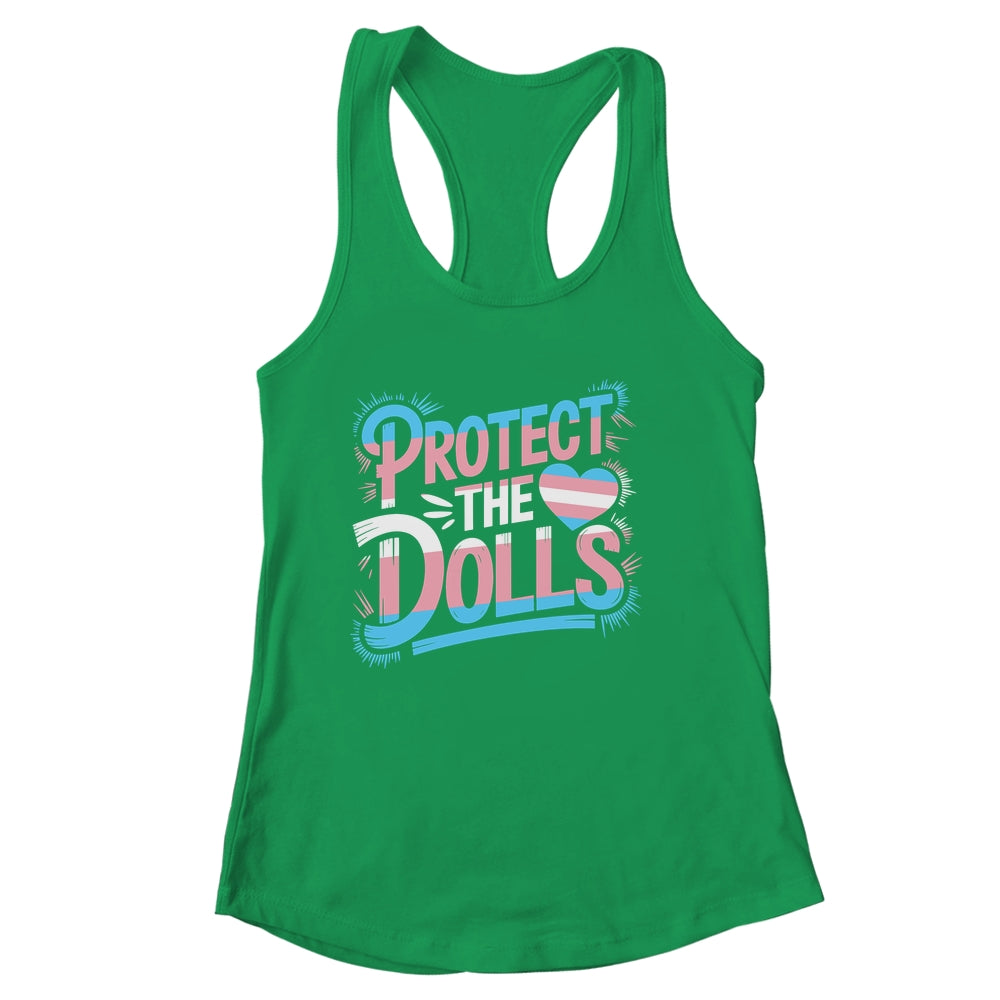 Save The Dolls Proud Trans Transgender LGBTQ Support Women Shirt & Tank Top | siriusteestore