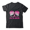 Save The Pumpkin Boobs Skeleton Hand Halloween Breast Cancer Shirt & Tank Top | siriusteestore