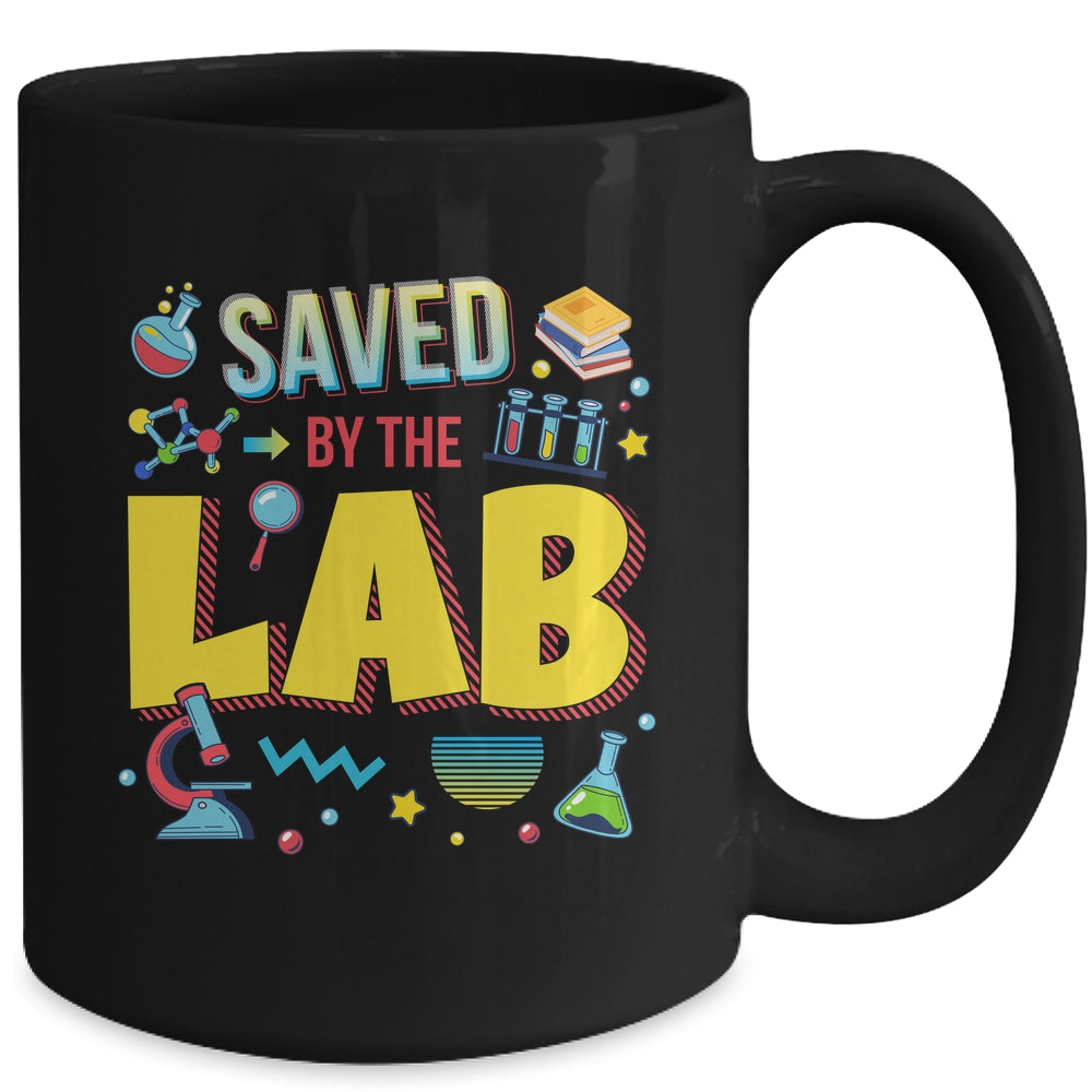 Saved By The Lab Retro Lab Week 2023 Medical Laboratory Tech Mug | siriusteestore