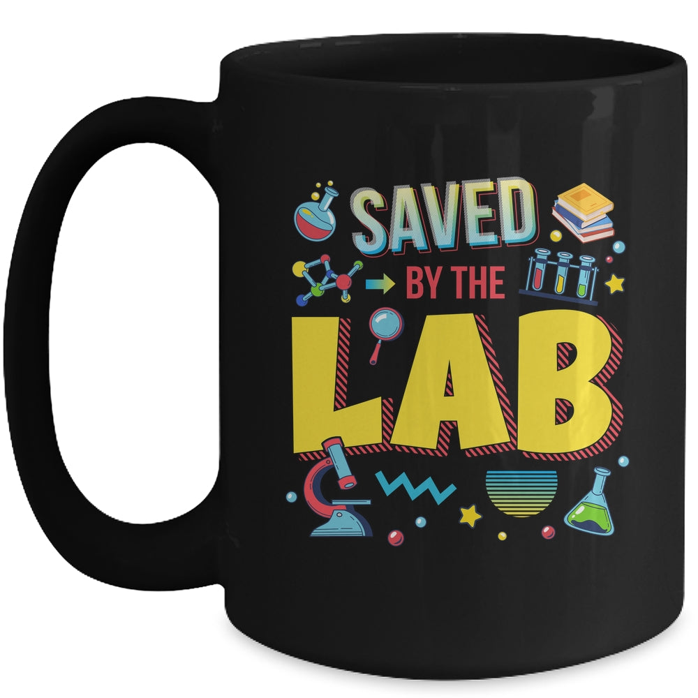 Saved By The Lab Retro Lab Week 2023 Medical Laboratory Tech Mug | siriusteestore