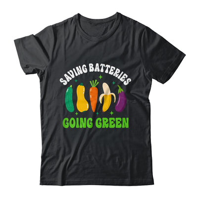 Saving Batteries Going Green Funny Inappropriate Humor Women Shirt & Tank Top | siriusteestore