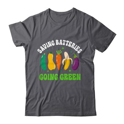 Saving Batteries Going Green Funny Inappropriate Humor Women Shirt & Tank Top | siriusteestore