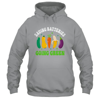 Saving Batteries Going Green Funny Inappropriate Humor Women Shirt & Tank Top | siriusteestore