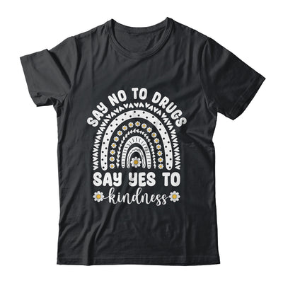 Say No To Drugs Red Ribbon Week Rainbow Shirt & Hoodie | siriusteestore