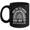 Say No To Drugs Red Ribbon Week Rainbow Mug | siriusteestore
