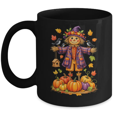 Scarecrow Autumn Harvest Fall Season Pumpkin Thanksgiving Mug | siriusteestore