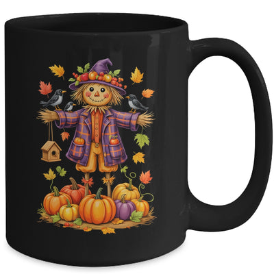Scarecrow Autumn Harvest Fall Season Pumpkin Thanksgiving Mug | siriusteestore
