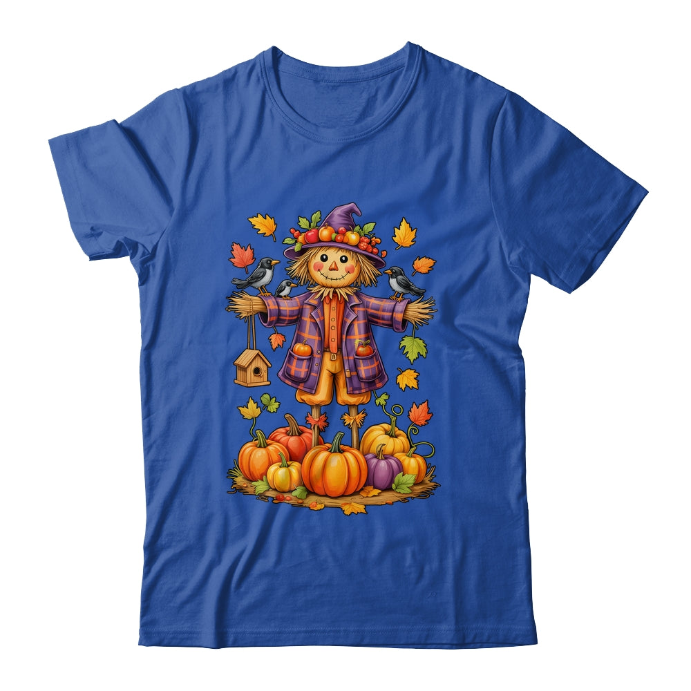 Scarecrow Autumn Harvest Fall Season Pumpkin Thanksgiving Shirt & Hoodie | siriusteestore