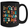 School Counselor It's Me Hi I'm The Counselor Back To School Mug | siriusteestore