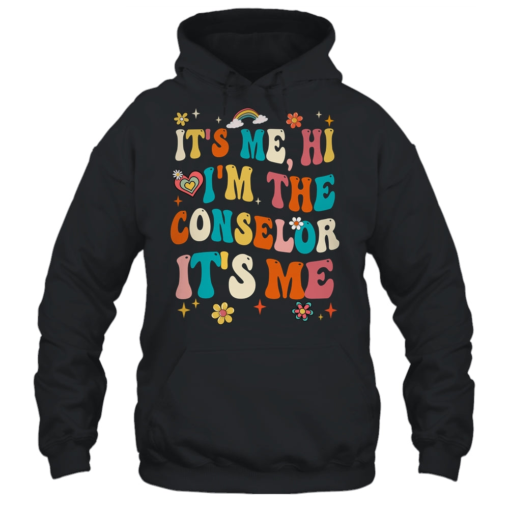 School Counselor It's Me Hi I'm The Counselor Back To School Shirt & Hoodie | siriusteestore