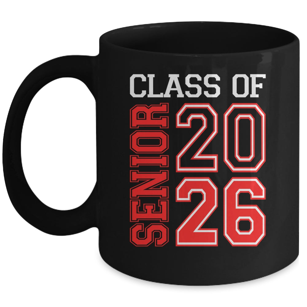 School Graduation Senior Class Of 2026 Senior Graduation Red Mug | siriusteestore