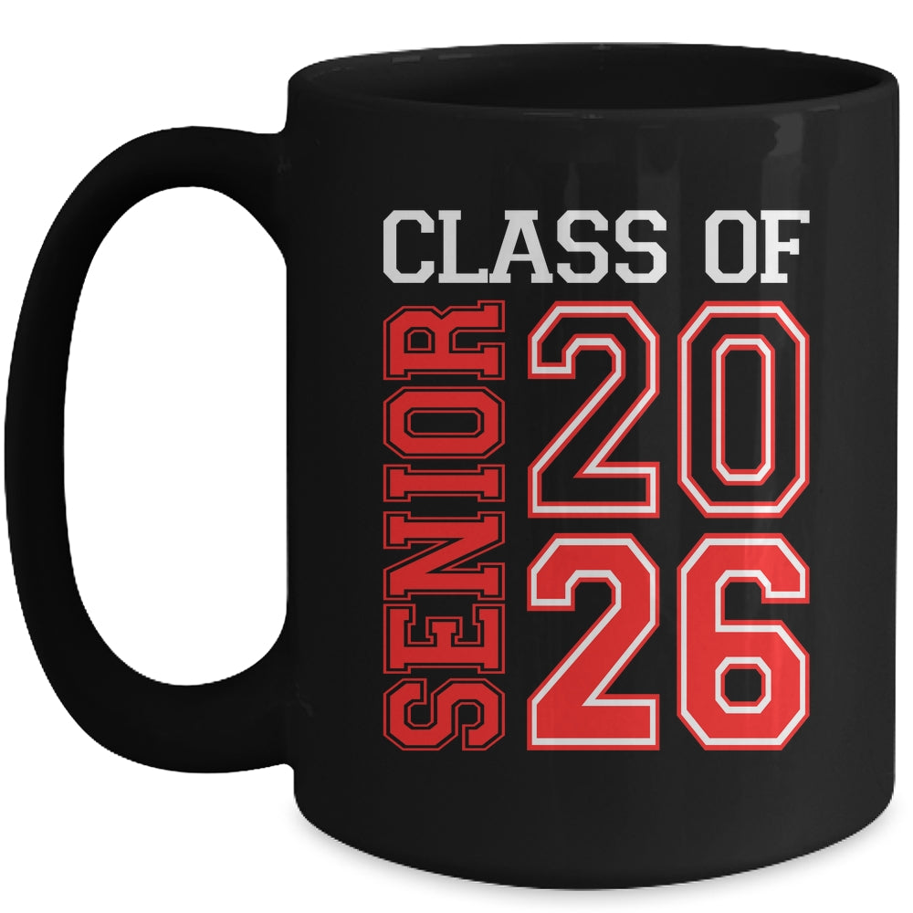 School Graduation Senior Class Of 2026 Senior Graduation Red Mug | siriusteestore