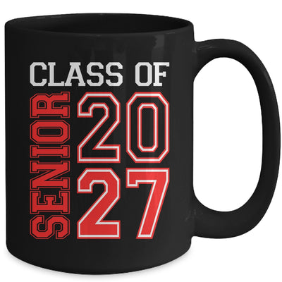School Graduation Senior Class Of 2027 Senior Graduation Red Mug | siriusteestore