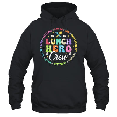 School Lunch Hero Crew Funny Cafeteria Workers Lunch Lady Shirt & Hoodie | siriusteestore