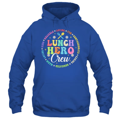 School Lunch Hero Crew Funny Cafeteria Workers Lunch Lady Shirt & Hoodie | siriusteestore