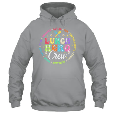 School Lunch Hero Crew Funny Cafeteria Workers Lunch Lady Shirt & Hoodie | siriusteestore